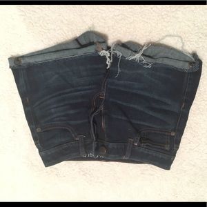 American eagle hi rise shortie